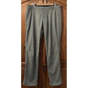 Mens Western Rise Slim Fit Pants Chinos Sz 36 Nylon Blend Stretch